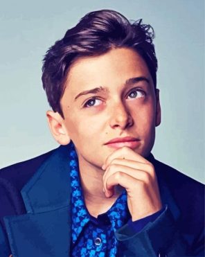 Young Noah Schnapp Paint By Numbers