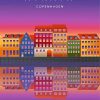 Nyhavn Poster Paint By Numbers