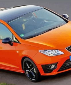 Ibiza Orange Car Paint By Numbers