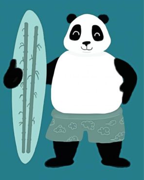 Aesthetic Panda Paint By Numbers