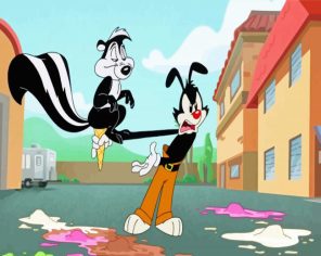 Pepe Le Pew Anime Paint By Numbers