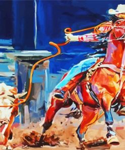 Artistic Rodeo Paint By Numbers