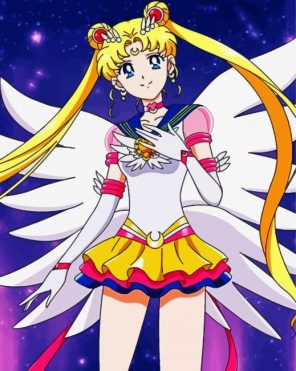 Sailor Moon Manga Paint By Numbers