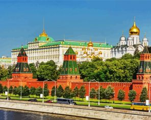 Kremlin Building Paint By Numbers