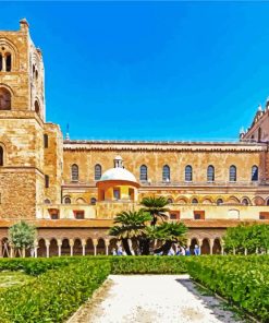 Monreale Basilique Paint By Numbers