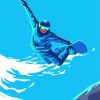 Snowboarding Sport Paint By Numbers