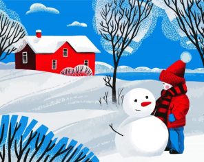 Frozen Day Paint By Numbers