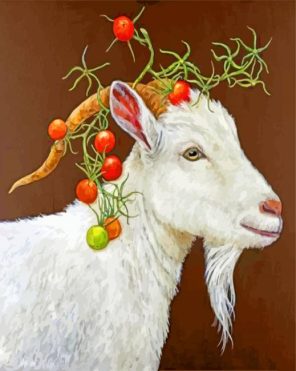 Artistic Goat Paint By Numbers