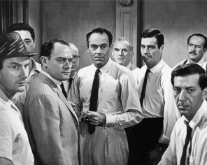 12 Angry Men Movie Paint By Numbers