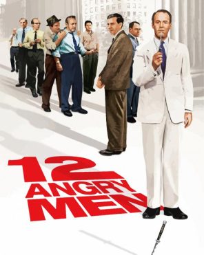 12 Angry Men Poster Paint By Numbers