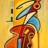 Artistic Contrabass Paint By Numbers