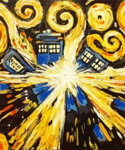 Abstract Pandorica Paint By Numbers