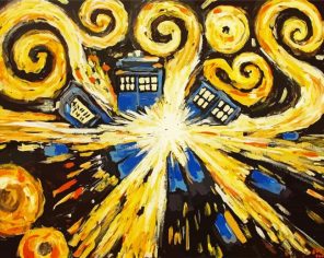 Abstract Pandorica Paint By Numbers