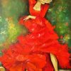 Abstract Dancer Art Paint By Numbers