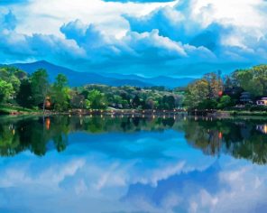 Junaluska Pool Paint By Numbers