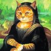 Mona Lisa Kitty Paint By Numbers