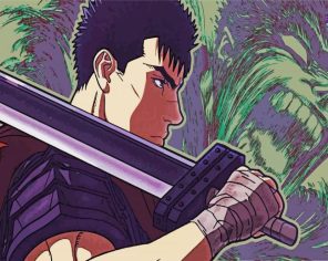 Guts Character Paint By Numbers