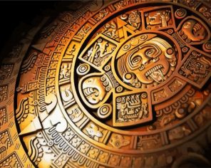 Mayan Calendar Paint By Numbers