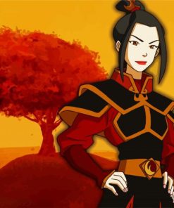 Azula Anime Paint By Numbers