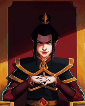 Azula Character Paint By Numbers