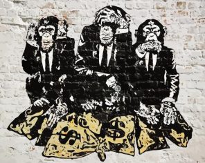 Banksy Monkeys Paint By Numbers