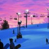 Cool Ski Resorts Paint By Numbers