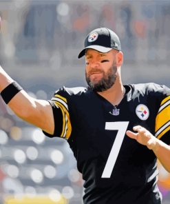 Ben Roethlisberger Player Paint By Numbers