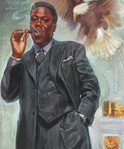 Artistic Bernie Mac Paint By Numbers