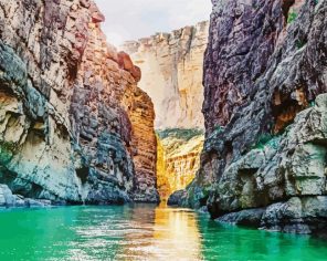 Big Bend Mountains Paint By Numbers