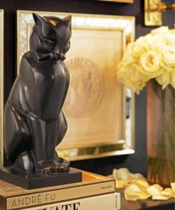 Art Deco Black Cat Paint By Numbers