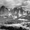 Monochrome Mountains Paint By Numbers