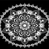 Monochrome Mandala Paint By Numbers