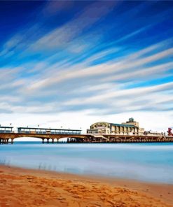 Bournemouth Beach Art Paint By Numbers