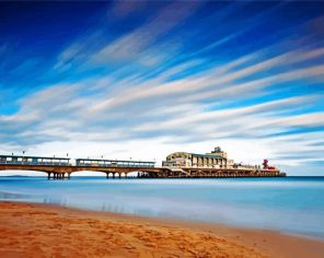 Bournemouth Beach Art Paint By Numbers