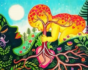 Colorful Beastfeeding Paint By Numbers
