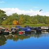 Canal Boats Paint By Numbers