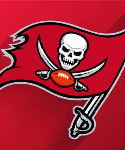 Buccaneers Logo Paint By Numbers