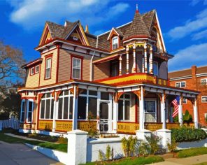 Cape May House Paint By Numbers