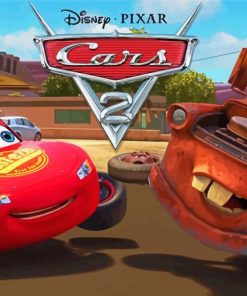 Cars Movie Paint By Numbers