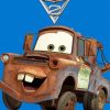 Cars Cartoon Character Paint By Numbers