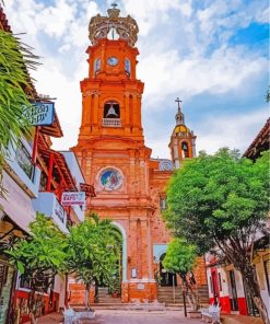 Lady Guadalupe Basilique Paint By Numbers