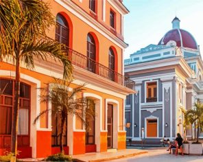 Cienfuegos Buildings Paint By Numbers