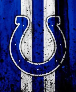 Colts Team Logo Paint By Numbers