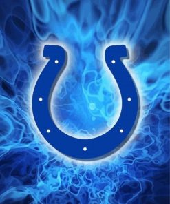 Colts Logo Paint By Numbers