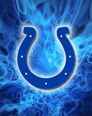 Colts Logo Paint By Numbers