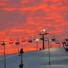 Ski Resorts With Sunset Paint By Numbers