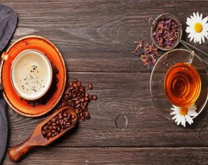 Tea And Coffee Paint By Numbers