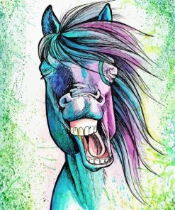 Artistic Horse Paint By Numbers