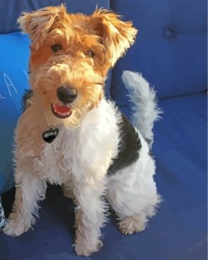 Wire Terrier Puppy Paint By Numbers