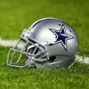 Dallas Cowboys Helmet Paint By Numbers